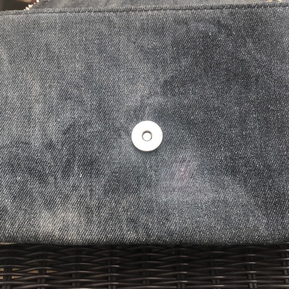 URBAN EXPRESSIONS DENIM CROSSBODY CLUTCH - Picture 10 of 10